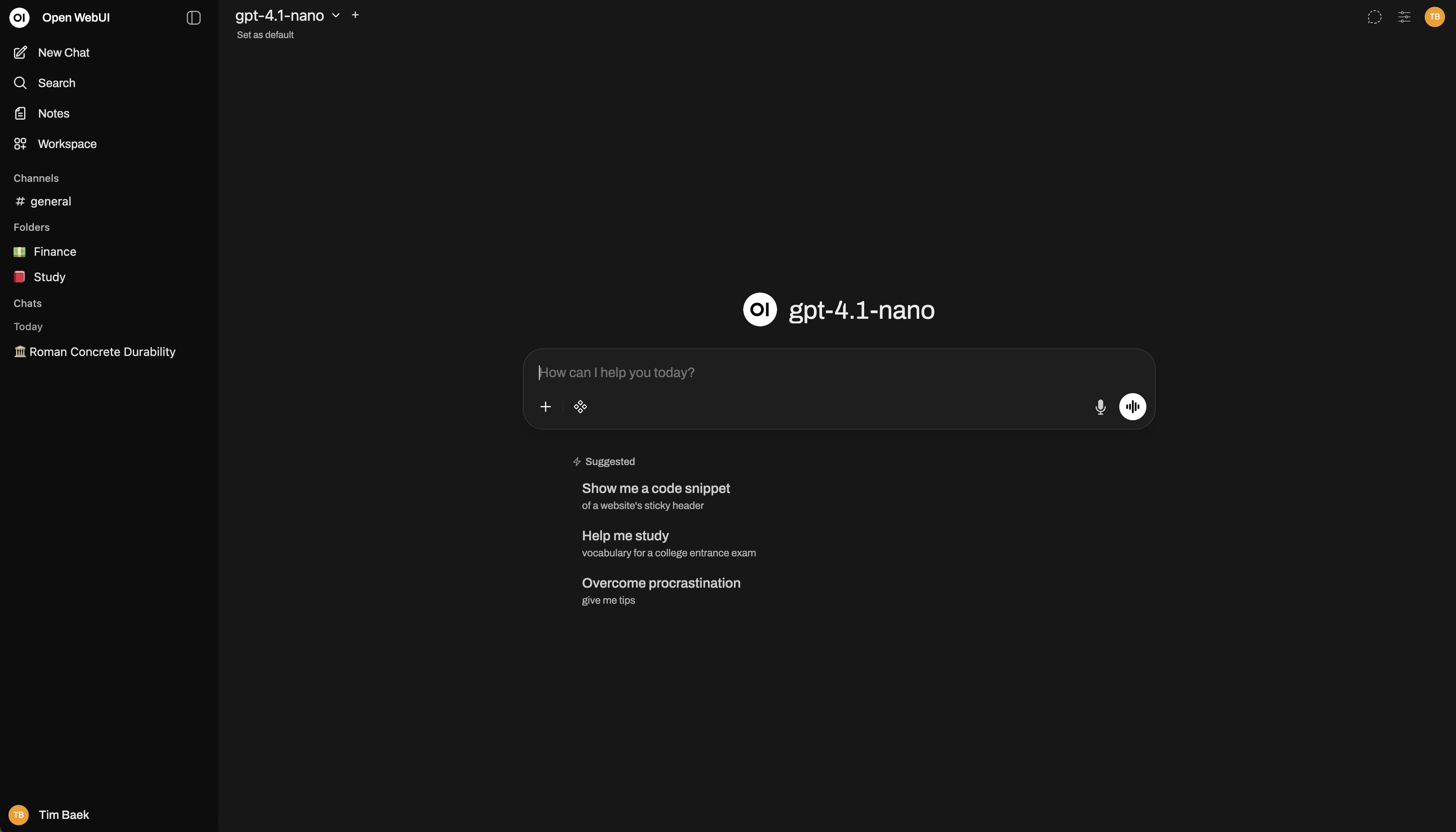 Open WebUI - 开源自托管AI对话平台,支持Ollama与OpenAI,内置RAG知识库,ChatGPT最佳替代